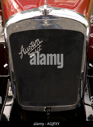 The front grill of an Austin Six Motor car Stock Photo