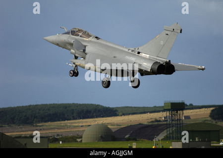 The Dassault Rafale M  (or 'Squall' in English) is a French Rafale twin-engined delta-wing highly agile multi-role  aircraft Stock Photo