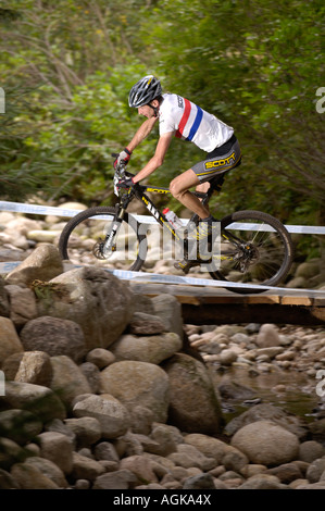 Ollie Beckingsale at Fort William UCI World Cup 10 9 05 Stock Photo