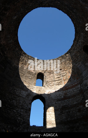 The vestibule of Diocletian s Palace Split Croatia Stock Photo