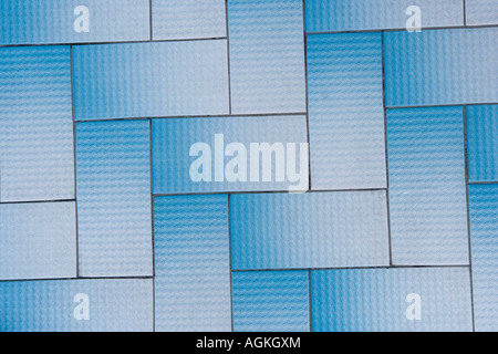 High angle view of a tiled floor Stock Photo