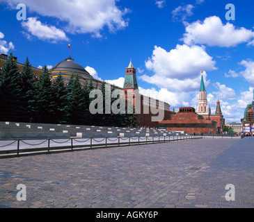 Russia Moscow Kremlin Mausoleum of Lenin at the Kremlin in Red Square Moscow Russia Stock Photo