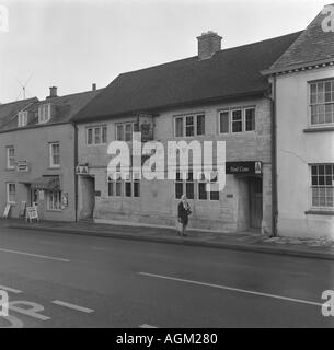 red cow public house high street honiton devon england pre 1973 in 6x6 number 0012 Stock Photo