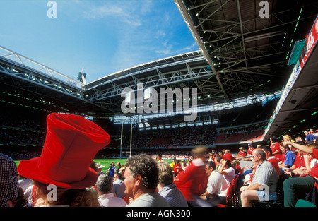 A general view inside the Principality Stadium before the game. Wales v ...