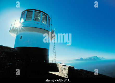 Lighthouse at Cape Horn South Africa the most southern point of Africa Stock Photo