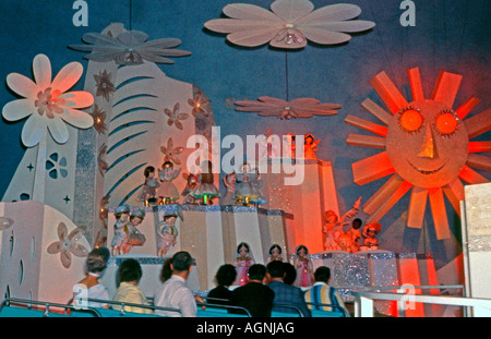 It's a Small World - the Pepsi-Cola pavilion New York World's Fair 1964-1965 Stock Photo