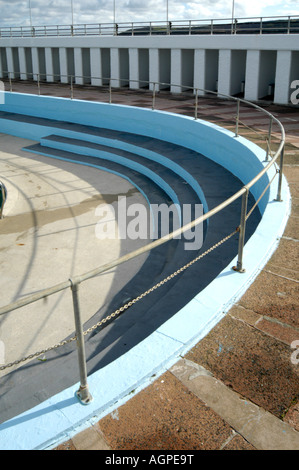 Penzance Cornwall Jubilee Pool, an open air lido opened in 1935 Stock Photo