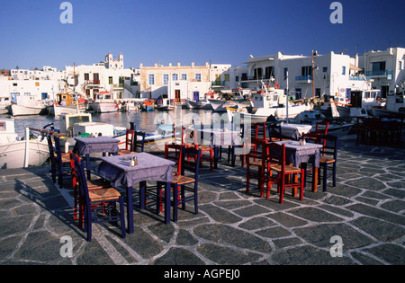 Griechenland, Kykladen, Paros, Naoussa, in der Taverne Glavkos ...