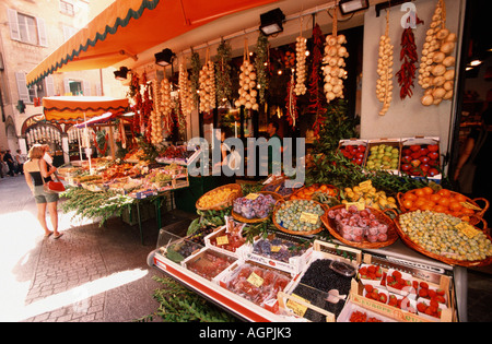 Grocery / Lugano Stock Photo