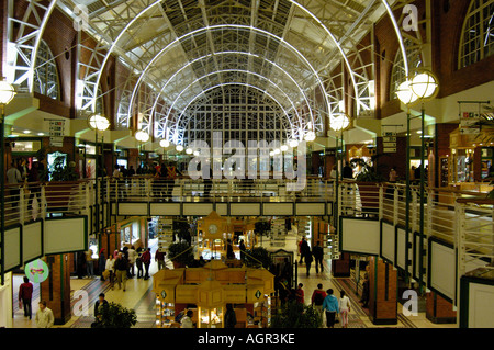 Interior of Victoria Wharf Shopping Centre, Victoria & Albert ...