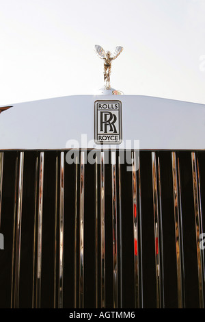 SSK79650 Emblem of 2005 Rolls Royce car Stock Photo