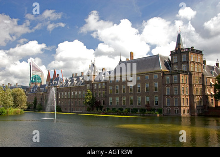 The Binnenhof Dutch Parliament at The Hague in the province of South Holland Netherlands Stock Photo