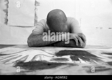 An art therapy at Natal an Israel trauma center for victims of terror and war in Tel Aviv Israel Stock Photo