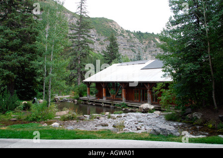 Sundance Ski Area in Summer Home of Sundance Film Festival Sundance Utah Stock Photo