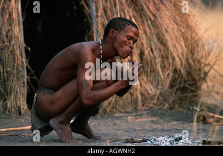 Bushman / San / Buschmann Stock Photo