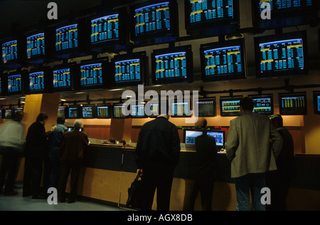 stock exchange Barcelona Stock Photo