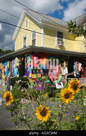 Business on Tinker Street Woodstock New York Stock Photo - Alamy