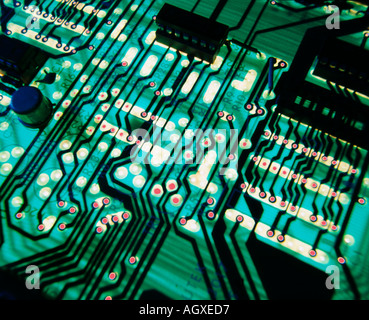 PRINTED CIRCUIT BOARD Stock Photo