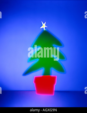 Christmas tree Stock Photo