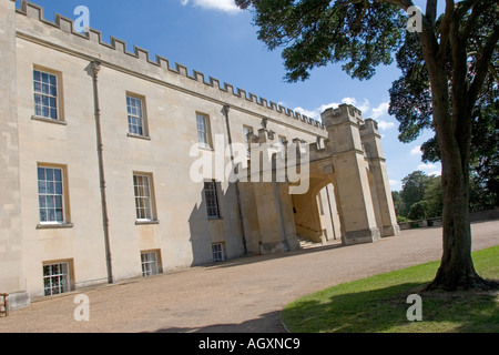 Exterior of Syon House London Home of the Duke of Northumberland Stock Photo