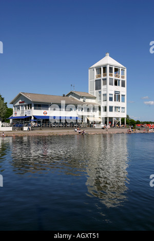 The water sports stadium in Nykoping Sweden Stock Photo