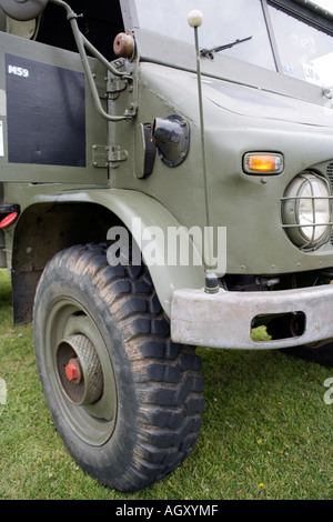 Belgian Army Military Ambulance Stock Photo