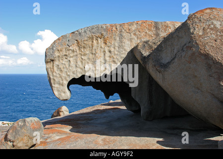 Remarkable Rocks Kirkpatrick Point Flinders Chase National Park Kangaroo Island Australia Stock Photo