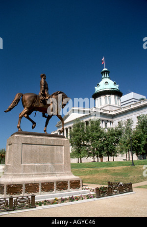 Columbia South Carolina State Capitol Building Stock Photo