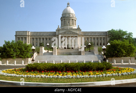 Frankfort Kentucky State Capitol Building Stock Photo