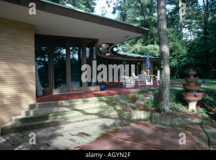 Andrew B. Cooke House, Virginia Beach, Virginia, 1953. Exterior ...