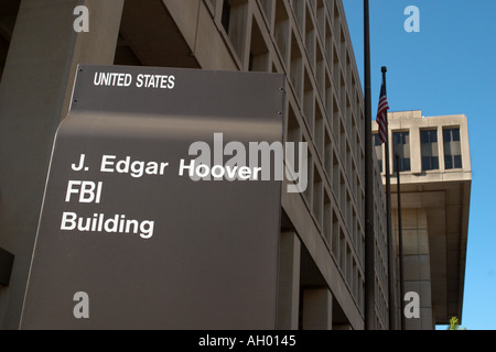 FBI Headquarters, J Edgar Hoover Building, Pennsylvania Avenue, Washington DC, USA Stock Photo