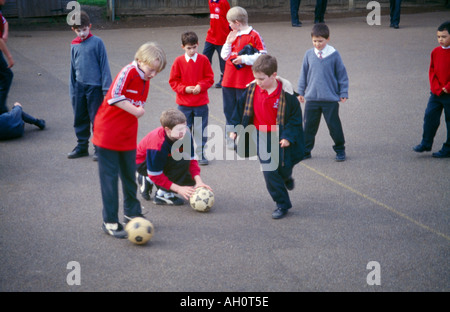 Children In Playground Primary School Stock Photo