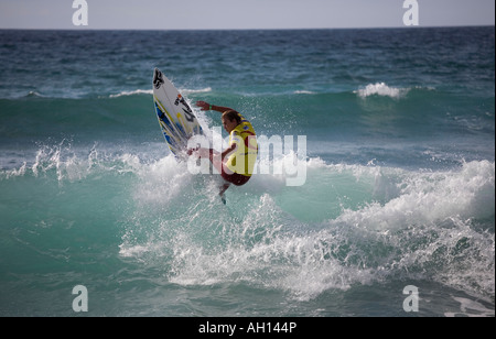 Nude surfing at the Rip Curl Boardmasters Newquay Stock Photo: 5145134