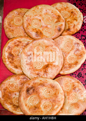 delicious and fresh nan in bakery in Peshawar Pakistan Stock Photo