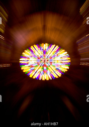 Blurred detail of Palma Cathedral Mallorca Spain Stock Photo