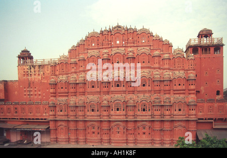 Palace of the Winds Jaipur Rajasthan India South Asia Stock Photo