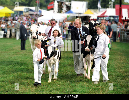 Competitor at the Dorchester Agricultural show in Dorset Britain UK Stock Photo