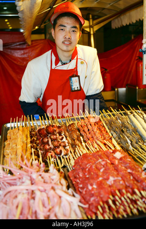 Food Market Beijing China Stock Photo
