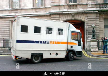 a low category prison van Stock Photo