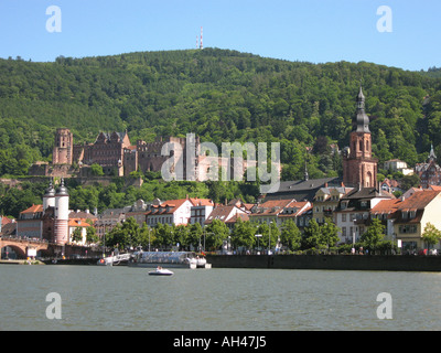 castle of heidelberg Heidelberger Schloss Stock Photo