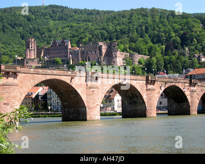 castle of heidelberg Heidelberger Schloss Stock Photo