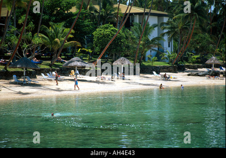 The Warwick Fiji Resort Coral Coast Fiji Stock Photo