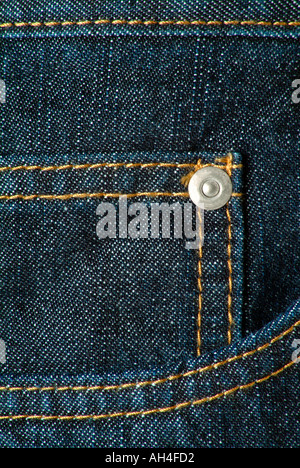 Denim jeans detail Stock Photo