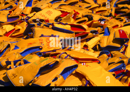 Boating equipment Stock Photo