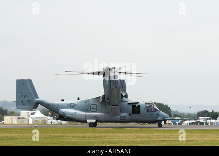 Bell/Boeing MV-22B Osprey at Fairford for the Royal International AirTattoo Stock Photo