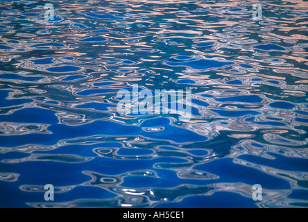Water Study Hockney Hockny pattern Stock Photo