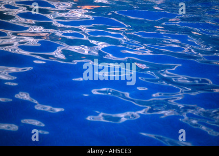 Water Study Hockney Hockny pattern Stock Photo