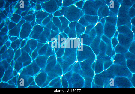 Water Study Hockney Hockny pattern Stock Photo