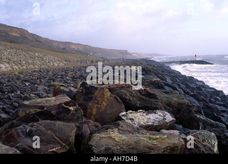 Barton on Sea Hampshire England Stock Photo