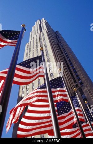 Rockefeller Center in New York City Stock Photo